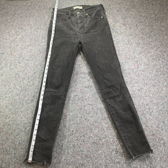 Madewell Womens 10" High Rise Skinny Jeans Size 25 - Picture 2 of 16